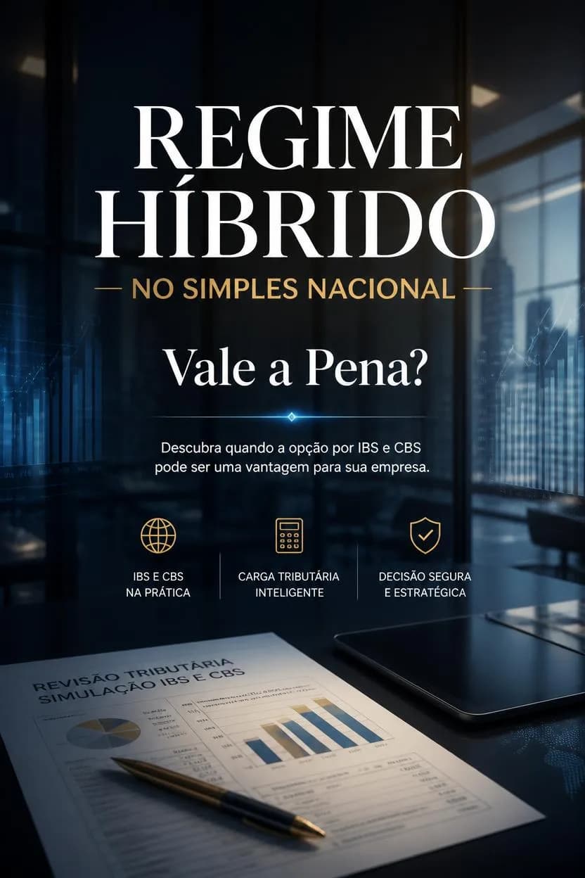 Regime Híbrido no Simples Nacional Vale a Pena? Como Decidir