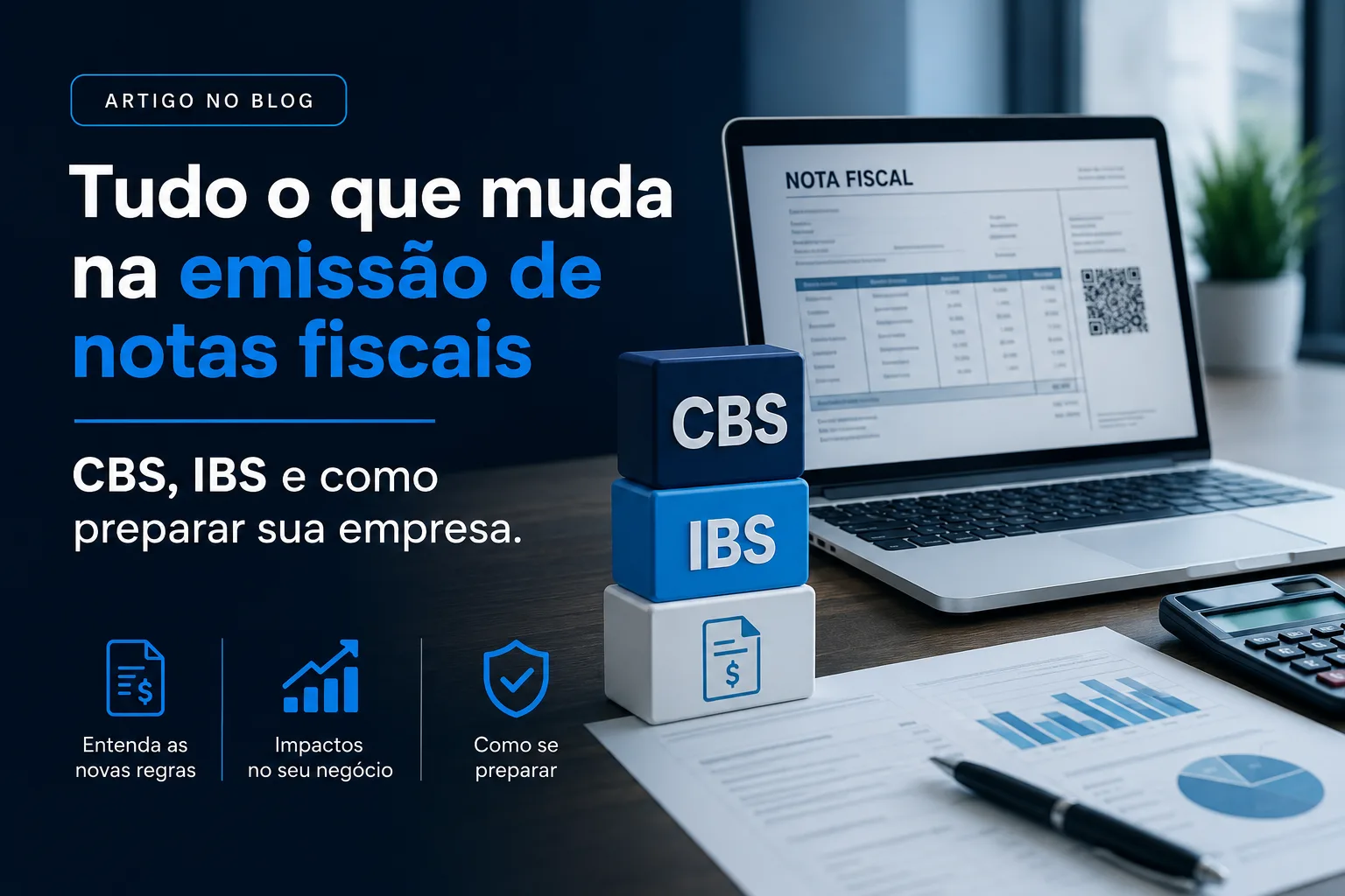 Tudo o que muda na emissão de notas fiscais com CBS e IBS, e como preparar sua empresa