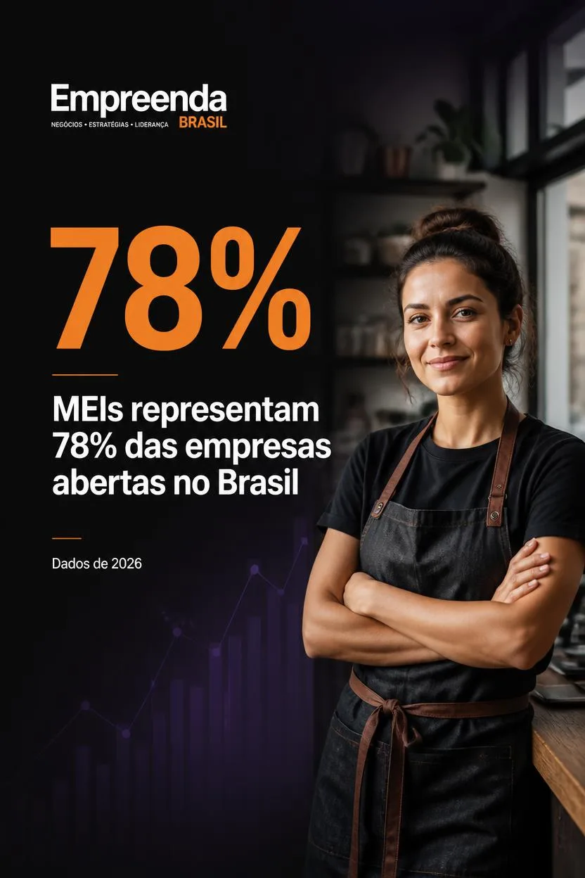 MEIs são 78% de Todas as Empresas Abertas no Brasil em 2026
